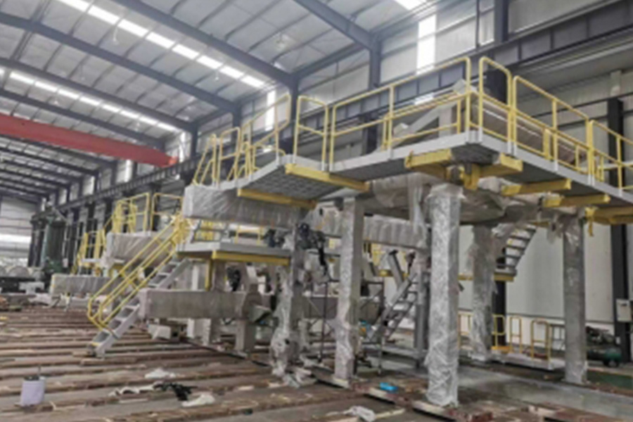 Cấu trúc thiết bị sản xuất giấy